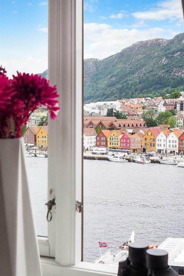 Apartment With Beautiful View To Bryggen 베르겐 외부 사진