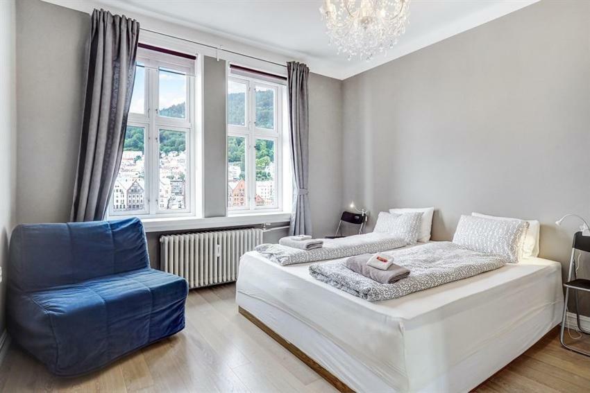 Apartment With Beautiful View To Bryggen 베르겐 외부 사진