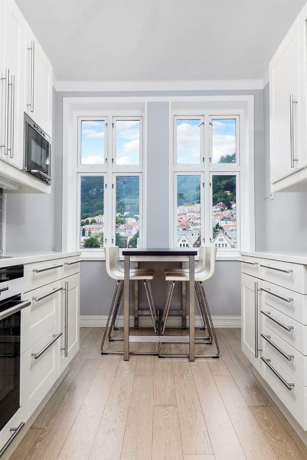 Apartment With Beautiful View To Bryggen 베르겐 외부 사진