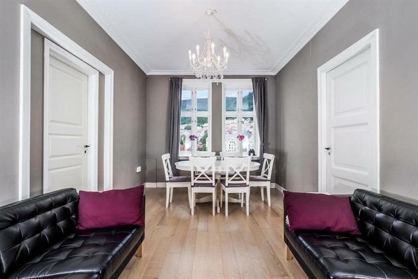 Apartment With Beautiful View To Bryggen 베르겐 외부 사진