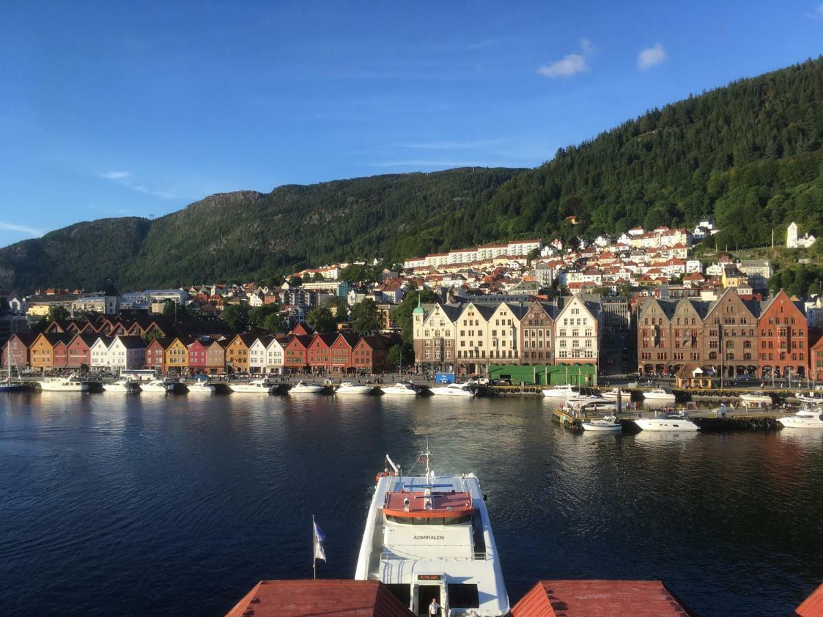 Apartment With Beautiful View To Bryggen 베르겐 외부 사진