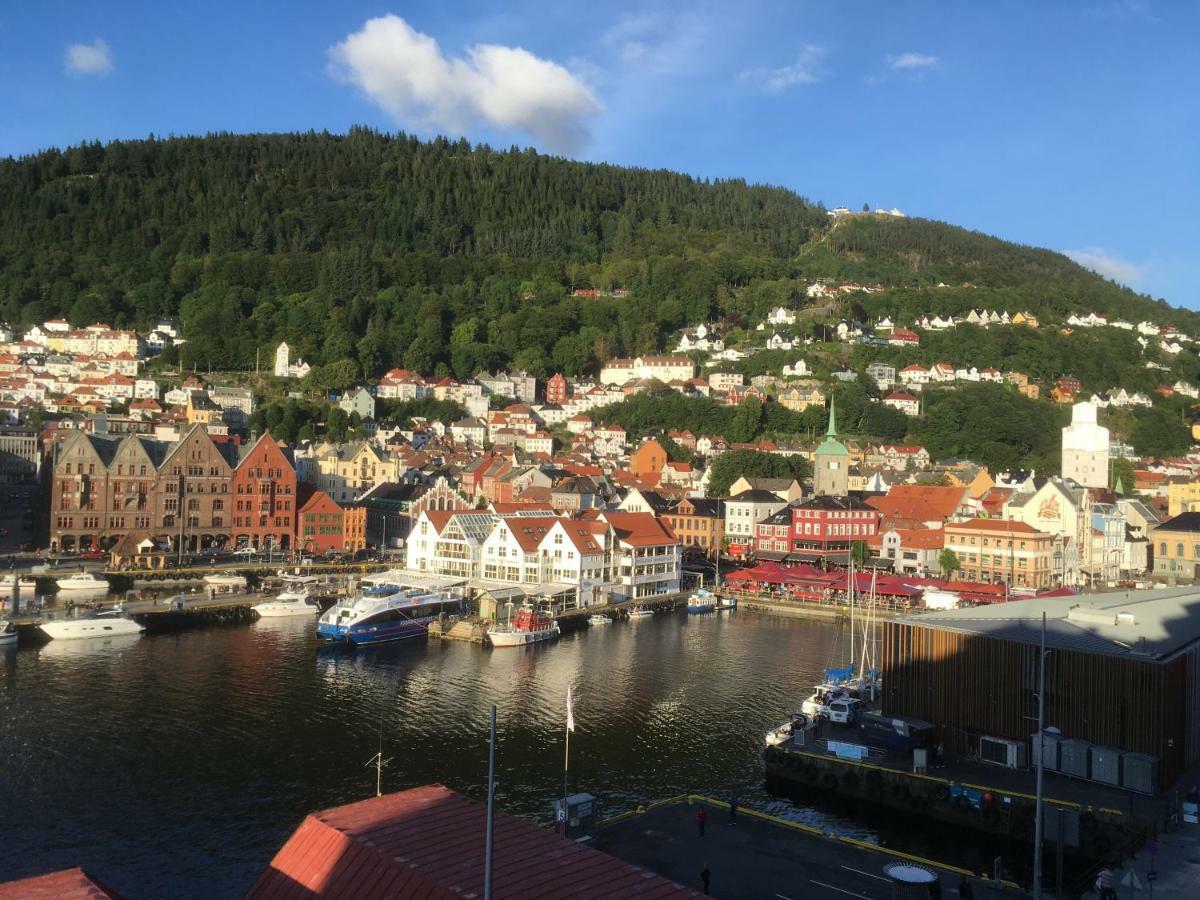 Apartment With Beautiful View To Bryggen 베르겐 외부 사진